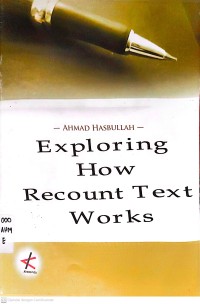 Image of Exploring how recount text works