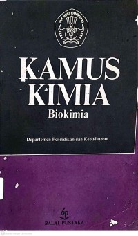 Image of Kamus kimia : biokimia